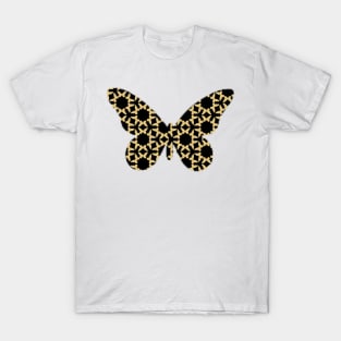 Black and Yellow Butterflies T-Shirt